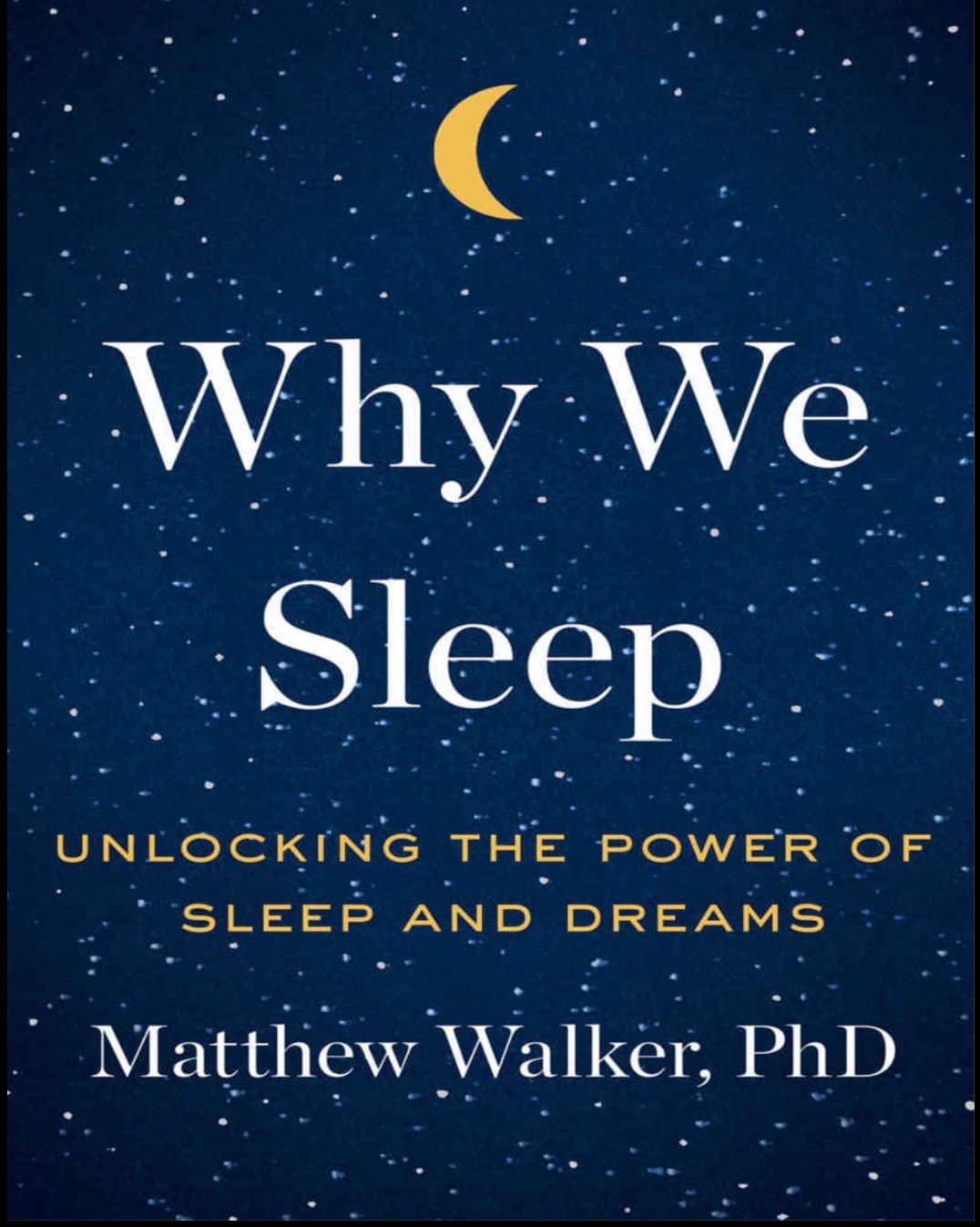 Why we sleep